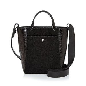 ELIZABETH & JAMES Shearling Eloise Small Tote